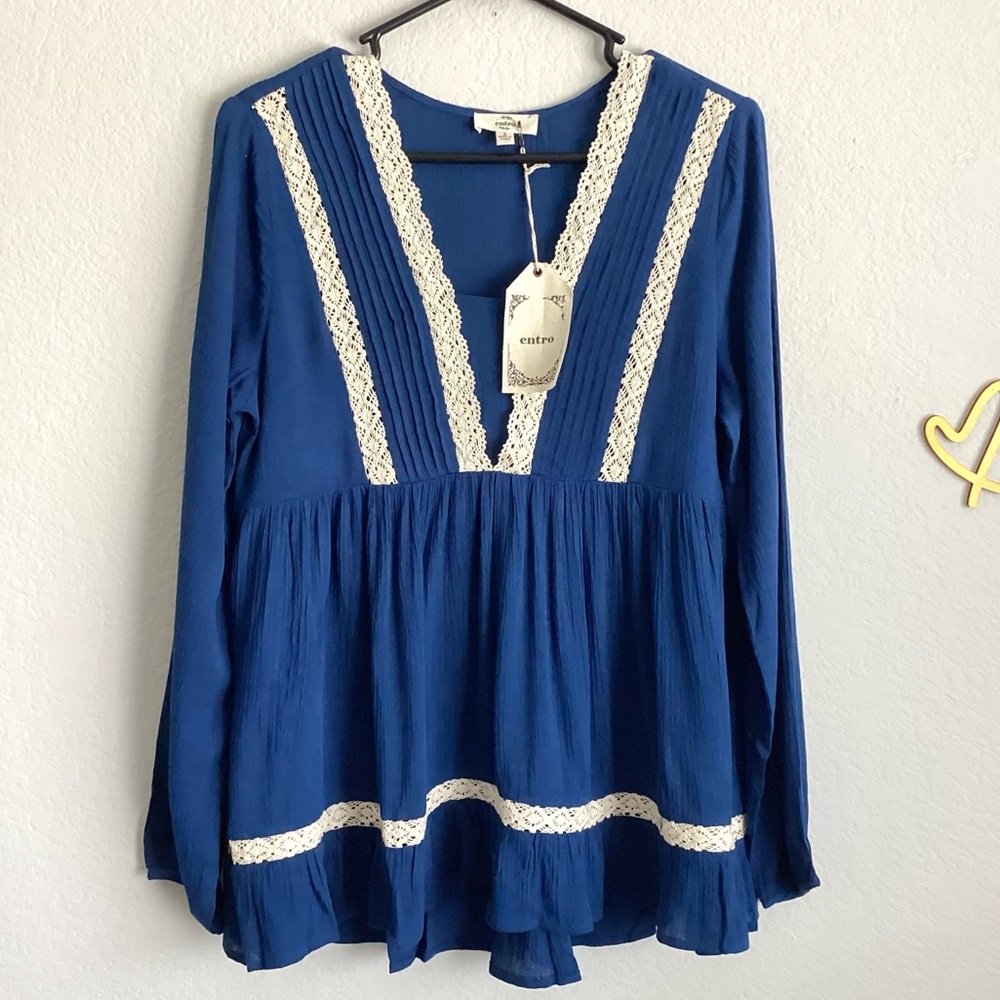 \Entro\ NWT Bohemian Long Sleeve